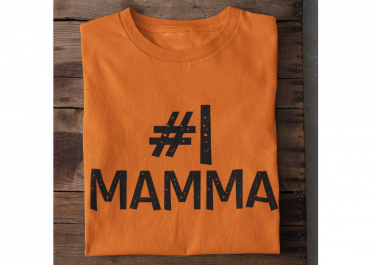 Sieviešu t-krekls "Mamma nr.1"