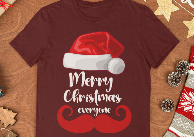 T-krekls „Merry Christmas everyone“