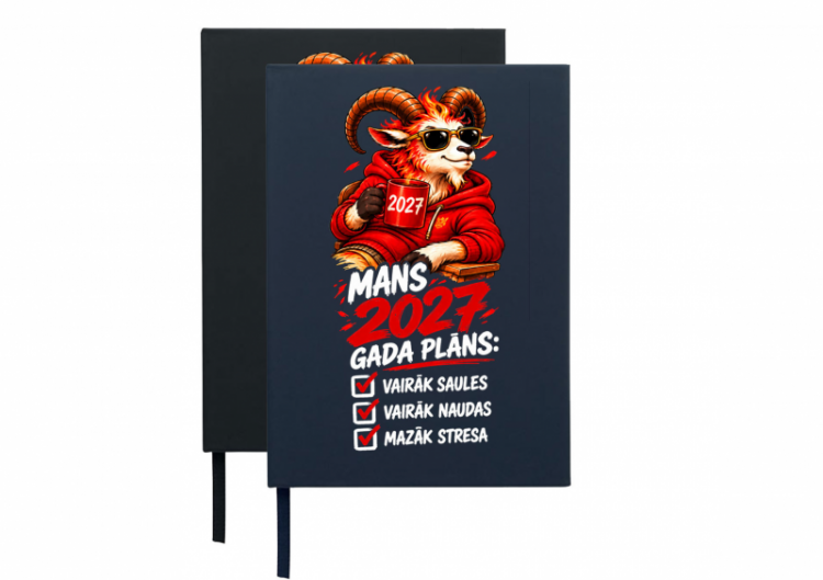 Darba kalendārs „Mani plāni 2027. gadam“