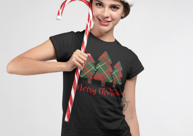 Sieviešu t-krekls „Christmas tree“