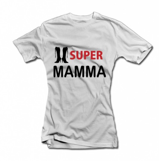 Sieviešu t-krekls "SUPER MAMMA"