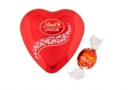 "LINDT LINDOR" šokolādes sirsniņa, 62g