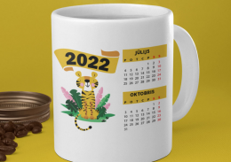 Krūze "2022. gada kalendārs"