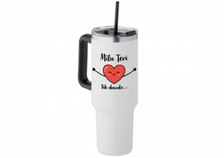 XL termokrūze "Mīlu Tevi tik daudz..." (1200ml)