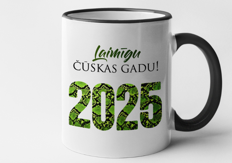 Krūze "Laimīgu Čūskas gadu"