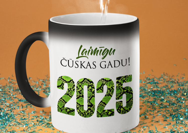 Krūze "Laimīgu Čūskas gadu"