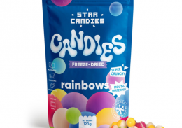 STAR CANDIES liofilizētas konfektes "Rainbows", 120g.