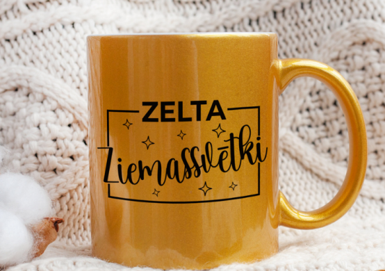 Krūze "Zelta Ziemassvētki"