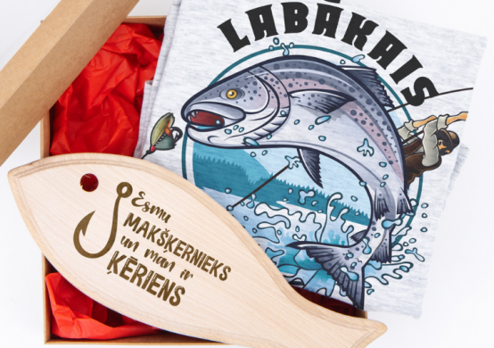Dāvanu komplekts "Es - makšķernieks"