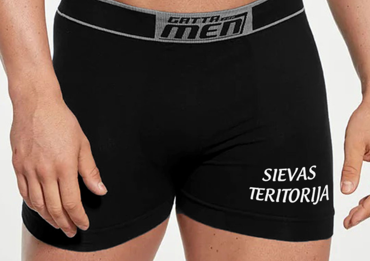 Vīriešu apakšveļa "Sievas teritorija"