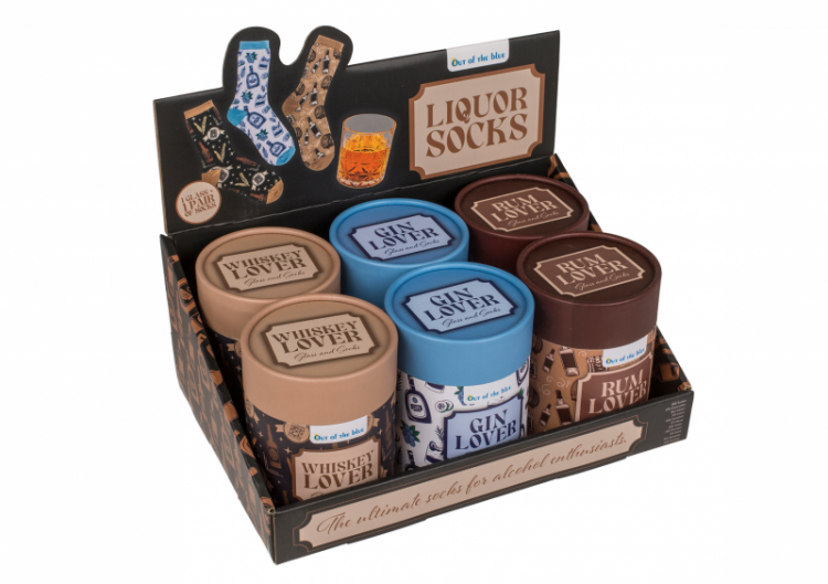 Dāvanu komplekts "Drinks" (glāze + zeķes)