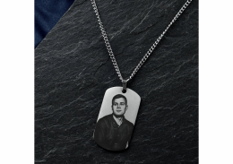 Personalizēts ID žetons (DOG TAG) ar Jūsu fotogrāfiju