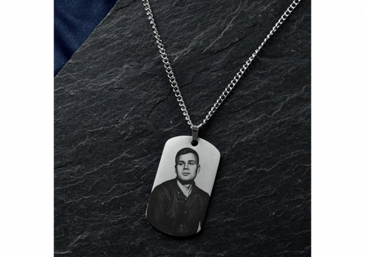 Personalizēts ID žetons (DOG TAG) ar Jūsu fotogrāfiju