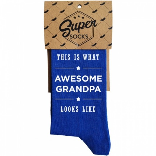 Zeķes "Awesome Grandpa"