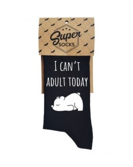 Zeķes "I can't adult today"