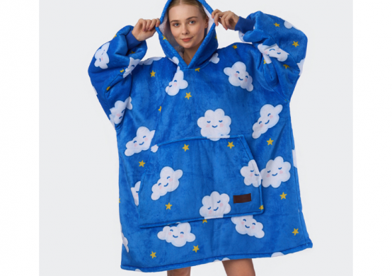 BARAMOOR džemperis - pleds "Fluffy cloud"