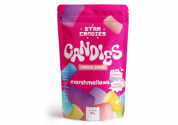 STAR CANDIES liofilizēti zefīri "Marshmallows", 50g.