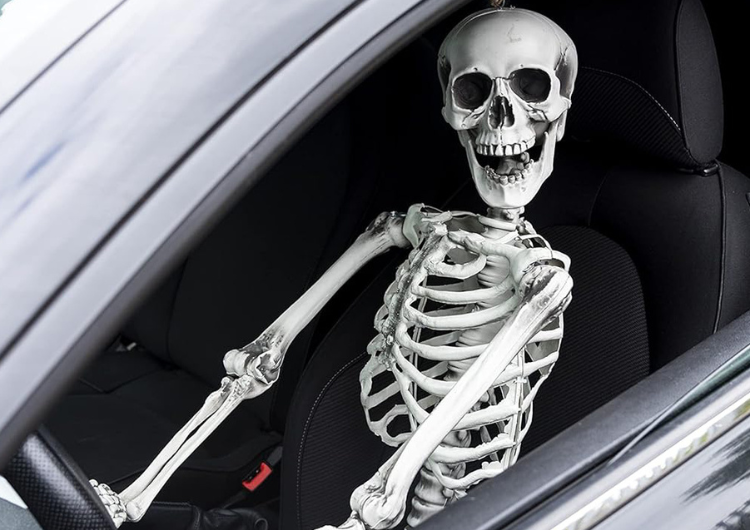 XXL Dekorācija "Skelets" (160cm)