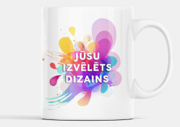 Krūze ar Jūsu izvēlētu dizainu (330ml)