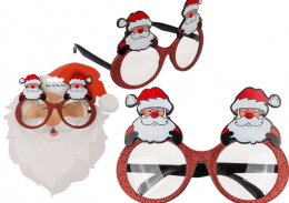 Svētku brilles "Ziemassvētku vecītis"