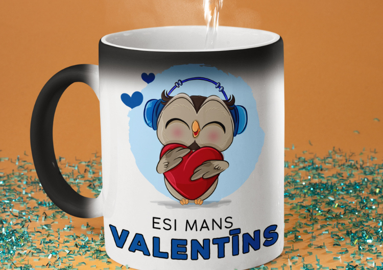 Krūze "Esi mans Valentīns"