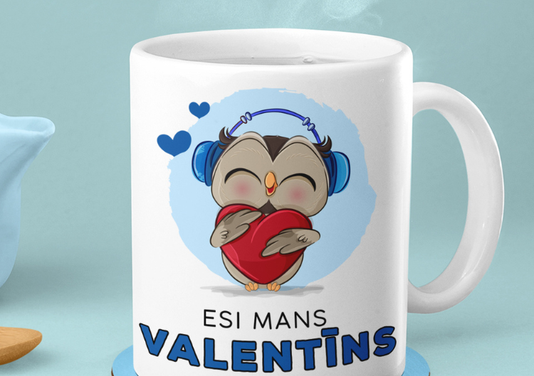 Krūze "Esi mans Valentīns"