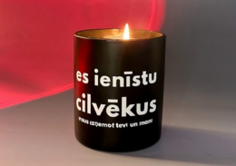 Sojas vaska svece "ienīstu cilvēkus"