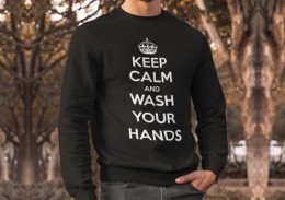 Džemperis "Keep Calm and Wash Your Hands"