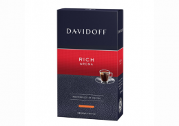 "DAVIDOFF RICH AROMA" maltā kafija, 250g