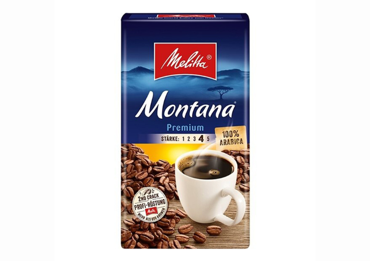 "MELITTA MONTANA PREMIUM" maltā kafija, 500g