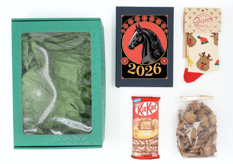 Dāvanu komplekts "2026. gads - Uguns zirga gads"