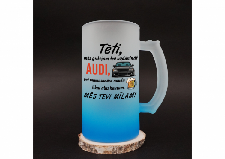 Alus kauss "Gribējām tev uzdāvināt AUDI"