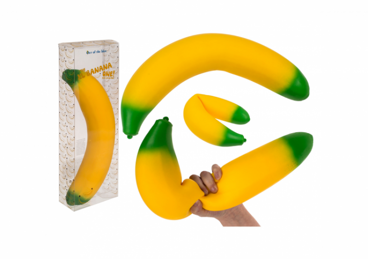 XXL antistresa banāns (40 cm!)