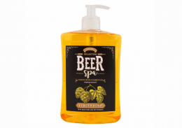 Šķidrās ziepes "BEER SPA" (500ml) ar alus raugu un apiņu ekstraktiem