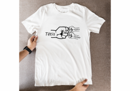 T-krekls "Tēta komanda" ar izvēlētiem bērnu vārdiem