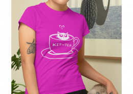 Sieviešu t-krekls "KIT-TEA"