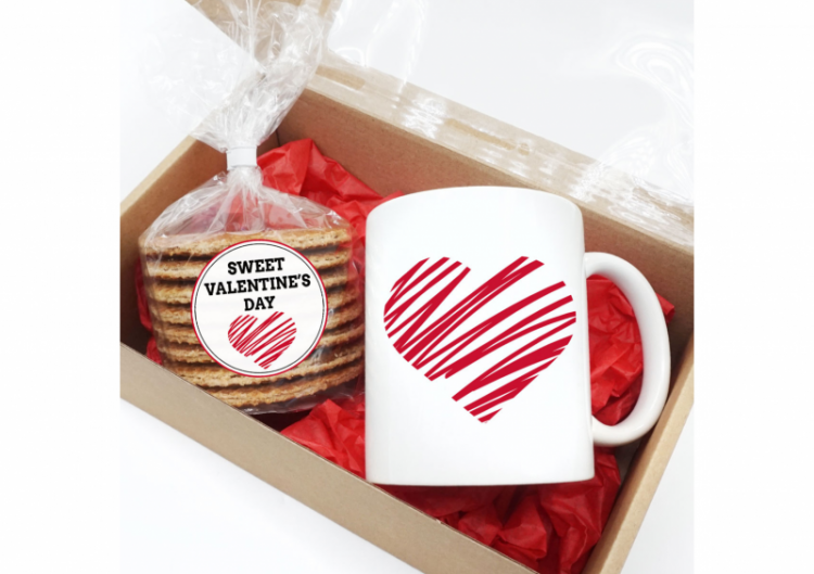 Dāvanu komplekts "Saldu Valentīndienu"