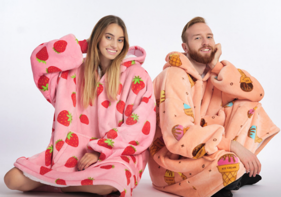 BARAMOOR džemperu-pledu komplekts "Sweet Couple"