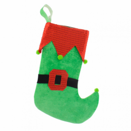 Ziemassvētku zeķe "Elfs" (44,5cm)