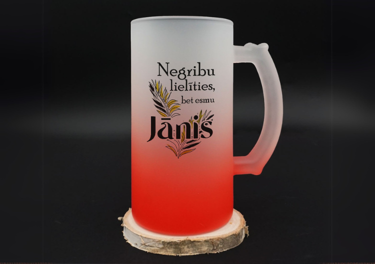 Kauss "Negribu lielīties, bet esmu Jānis"