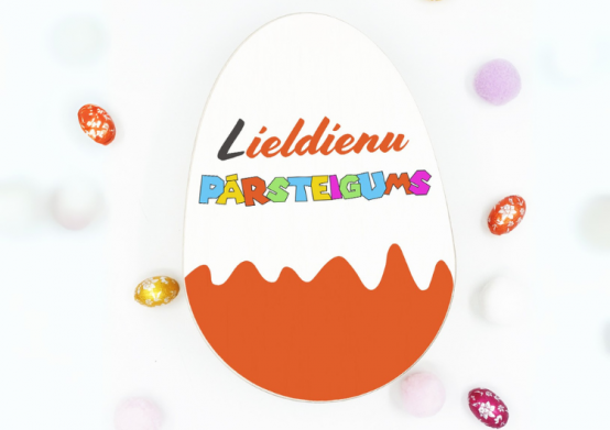 Dāvanu komplekts "Lieldienu pārsteigums" ar 8 olām