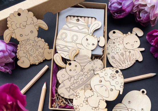 Koka Lieldienu rotājumi "Izkrāso pats!"