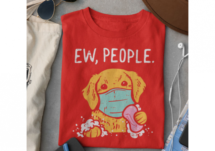 T-krekls "Ew, People"