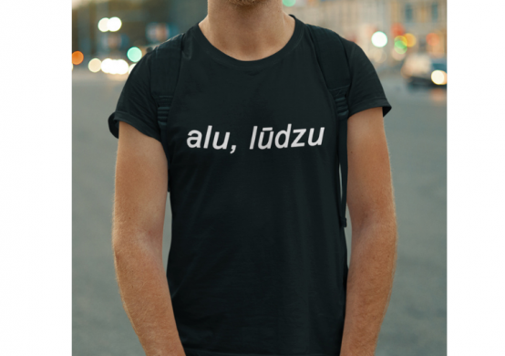 T-krekls "Alu, lūdzu"