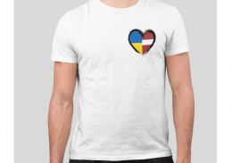 T-krekls "Divas valstis - viena sirds"