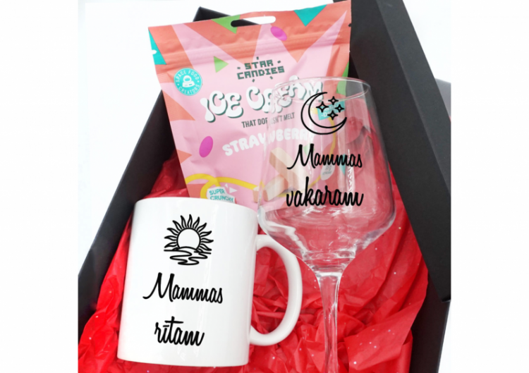 Dāvanu komplekts "Mammas rītam un vakaram"