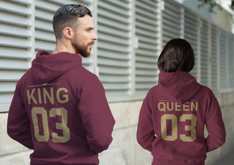 Džemperu komplekts "King & Queen"