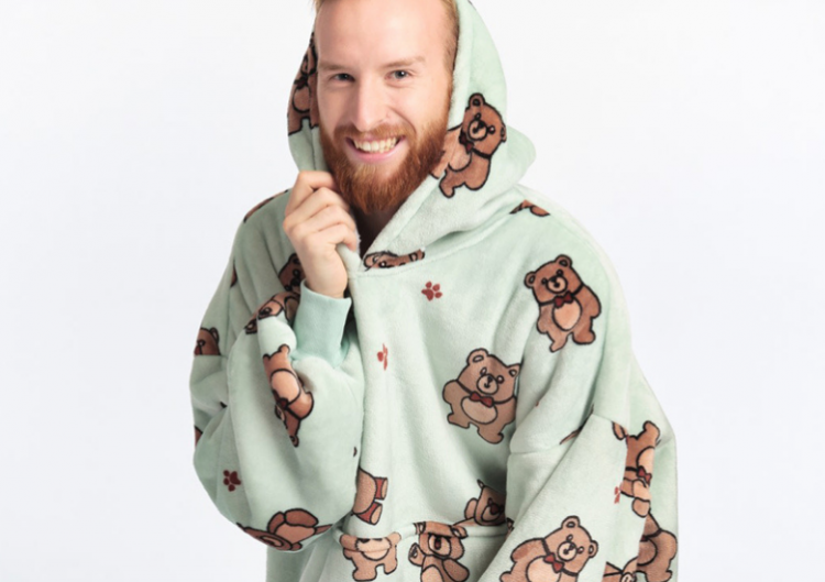 BARAMOOR džemperis - pleds "Bear"