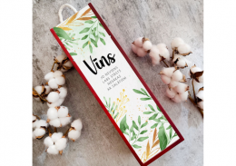 Vīna pudeles kaste "Labs stāsts"