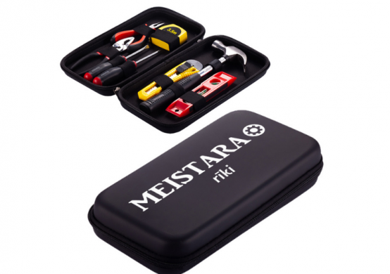 Instrumentu komplekts ar futrāli "MEISTARA rīki"
